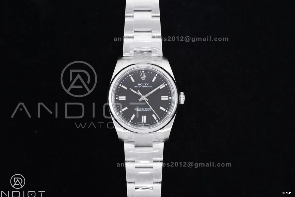 KRF Oyster 126000 VR3230 Black Edition Dial Best 36mm Steel Perpetual 904L 1:1 0114